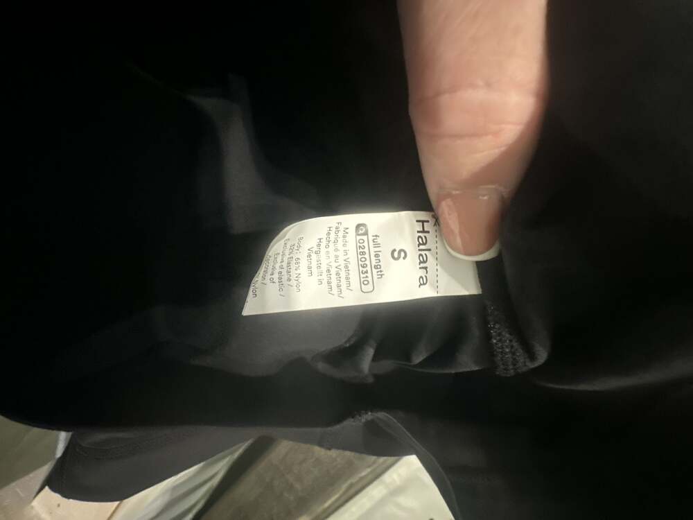 Halara High-Waisted Ruched Butt Lift Full Length Leggings with Pockets#727 - Picture 3 of 3